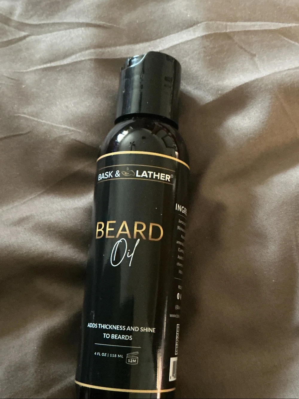 Bask & Lather nourishing beard